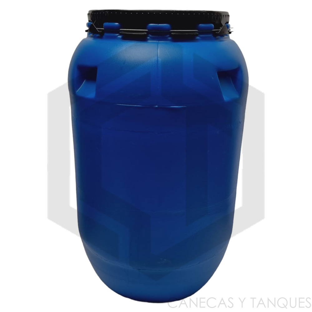 Caneca Plástica 55 Galones/208 Litros Tapa Araña (Reacondicionada) - Imagen 5